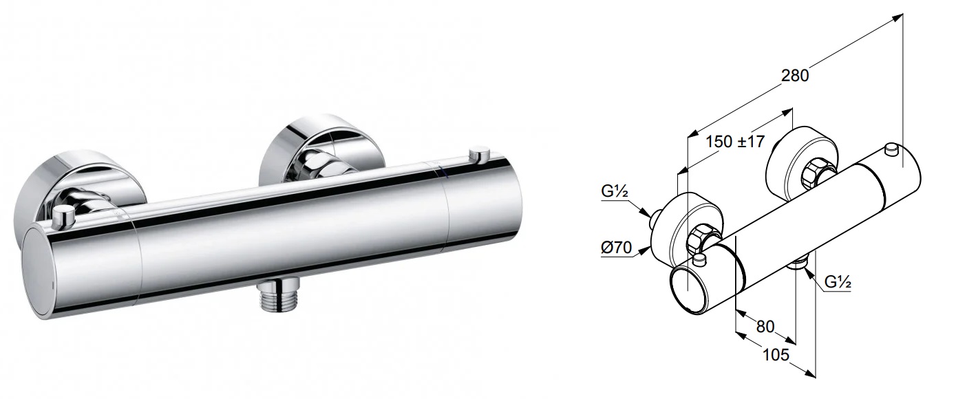 Kludi Objekta Therm E 322000538